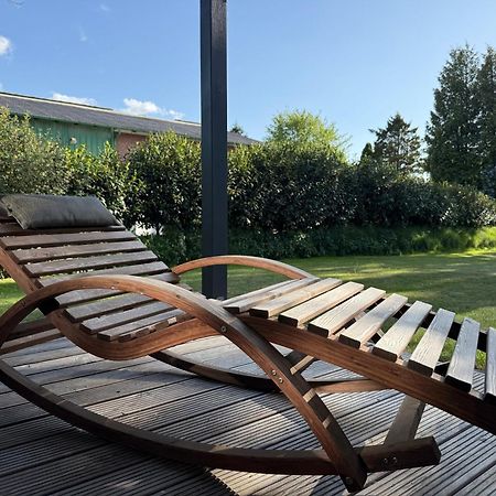 Schwedenhaus Mit Holzofen & Aussenkamin Auf 1400M2 Villa Tensbuttel-Rost Kültér fotó