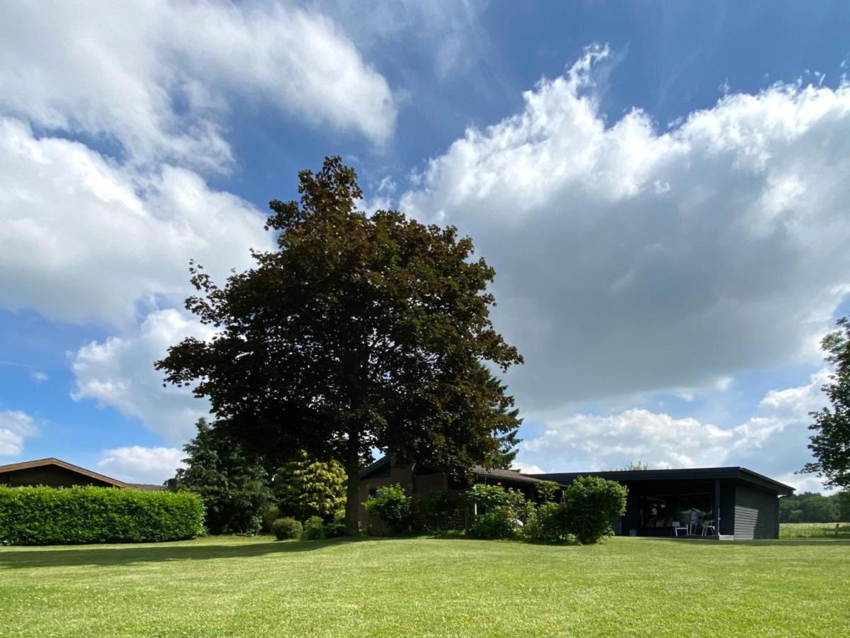 Schwedenhaus Mit Holzofen & Aussenkamin Auf 1400M2 Villa Tensbuttel-Rost Kültér fotó
