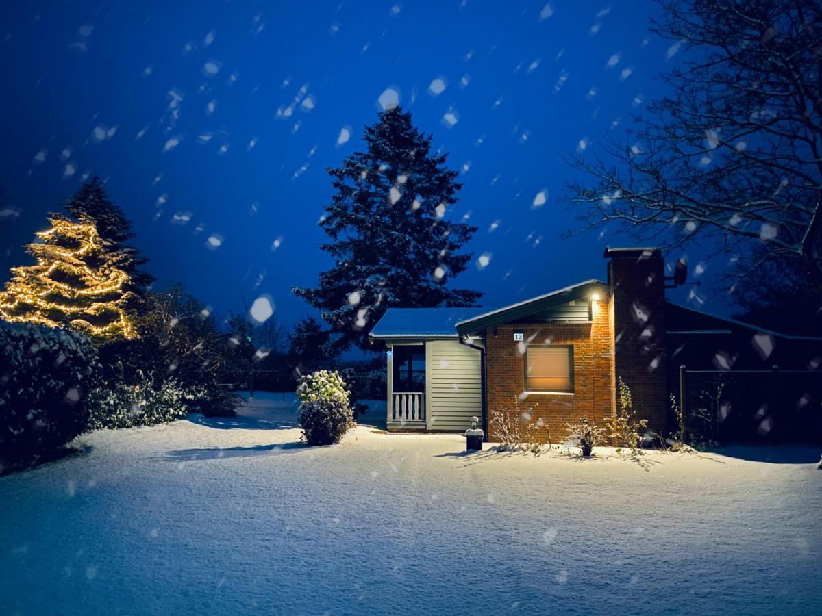 Schwedenhaus Mit Holzofen & Aussenkamin Auf 1400M2 Villa Tensbuttel-Rost Kültér fotó