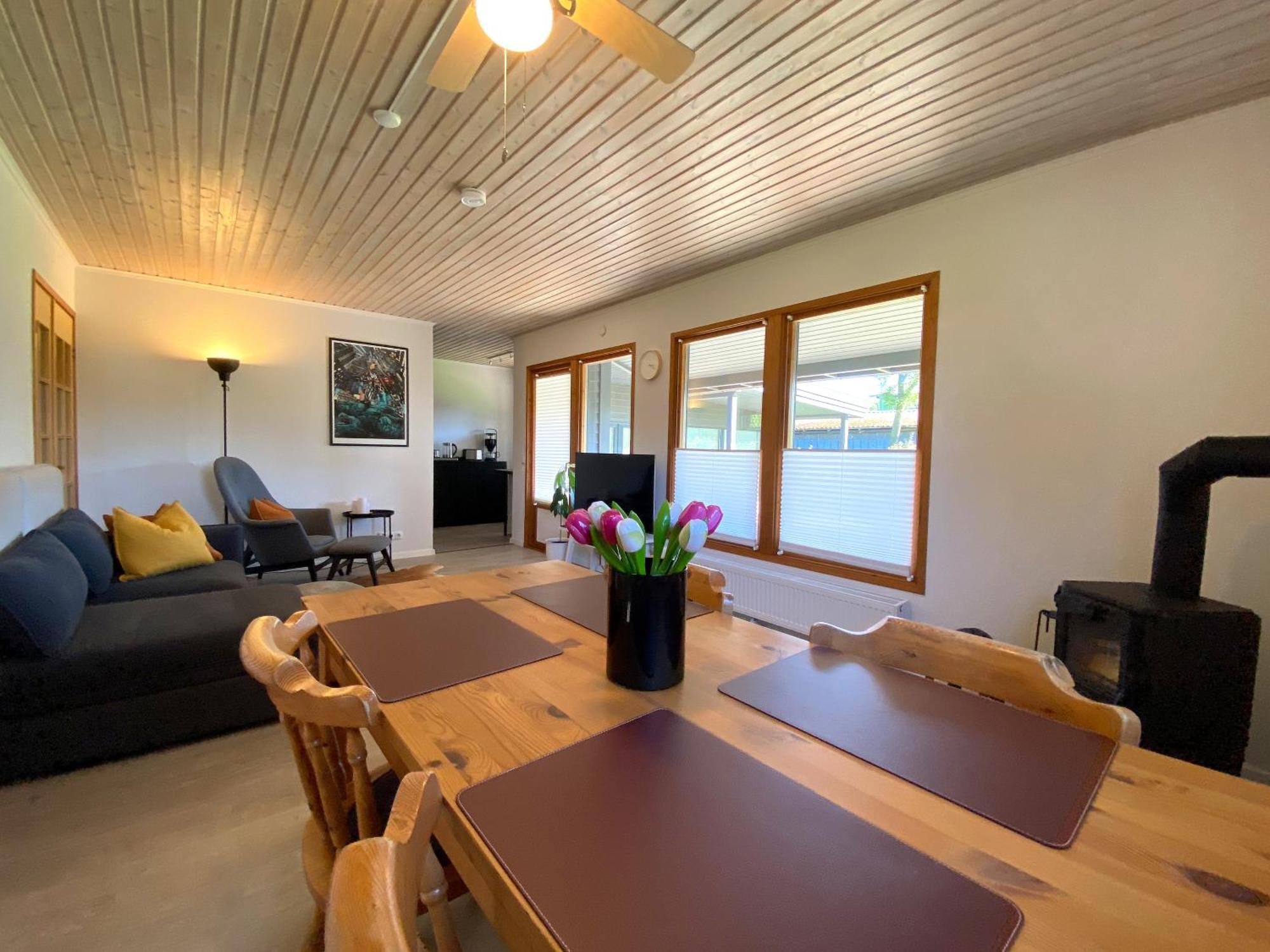 Schwedenhaus Mit Holzofen & Aussenkamin Auf 1400M2 Villa Tensbuttel-Rost Kültér fotó