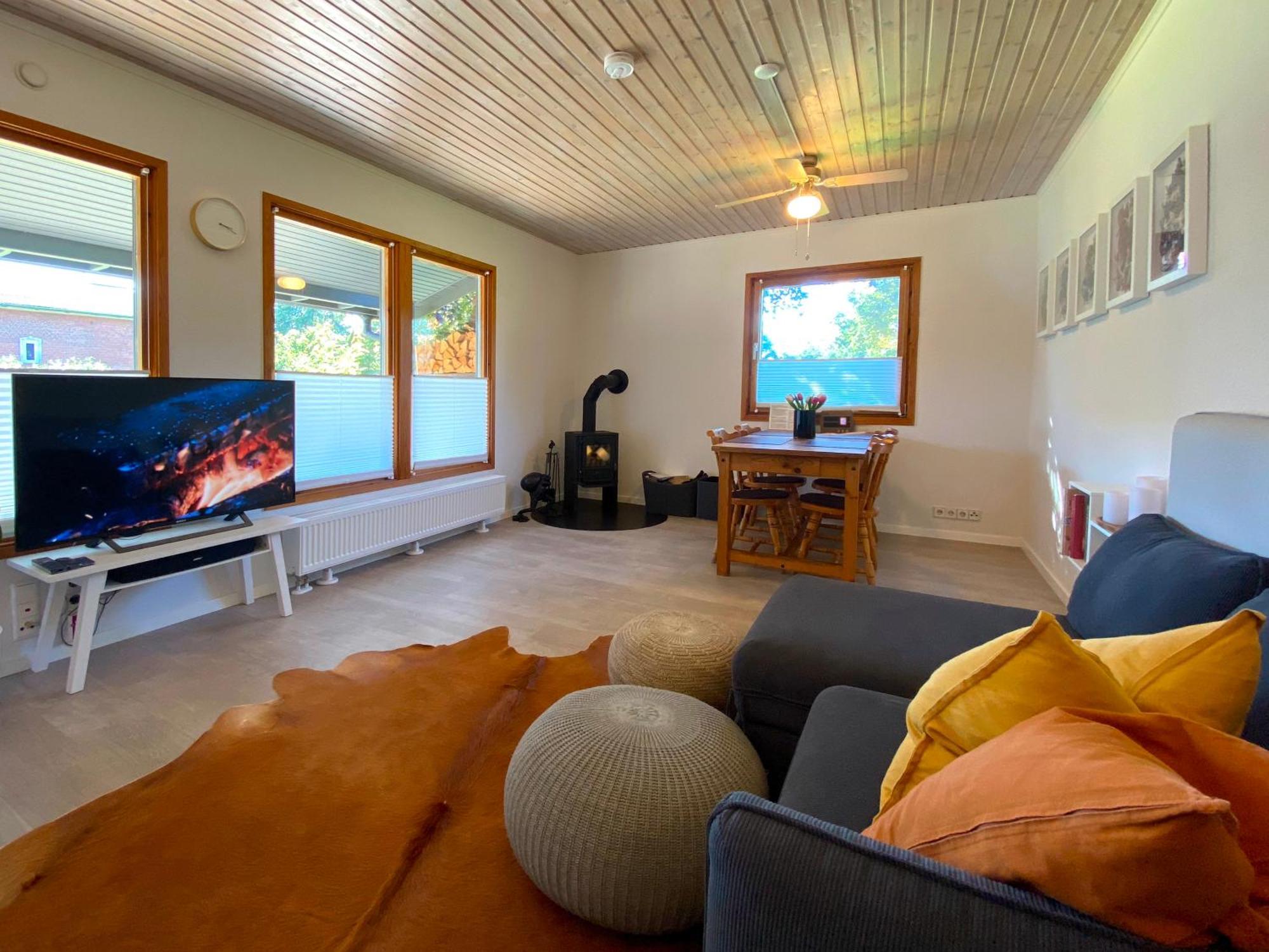 Schwedenhaus Mit Holzofen & Aussenkamin Auf 1400M2 Villa Tensbuttel-Rost Kültér fotó